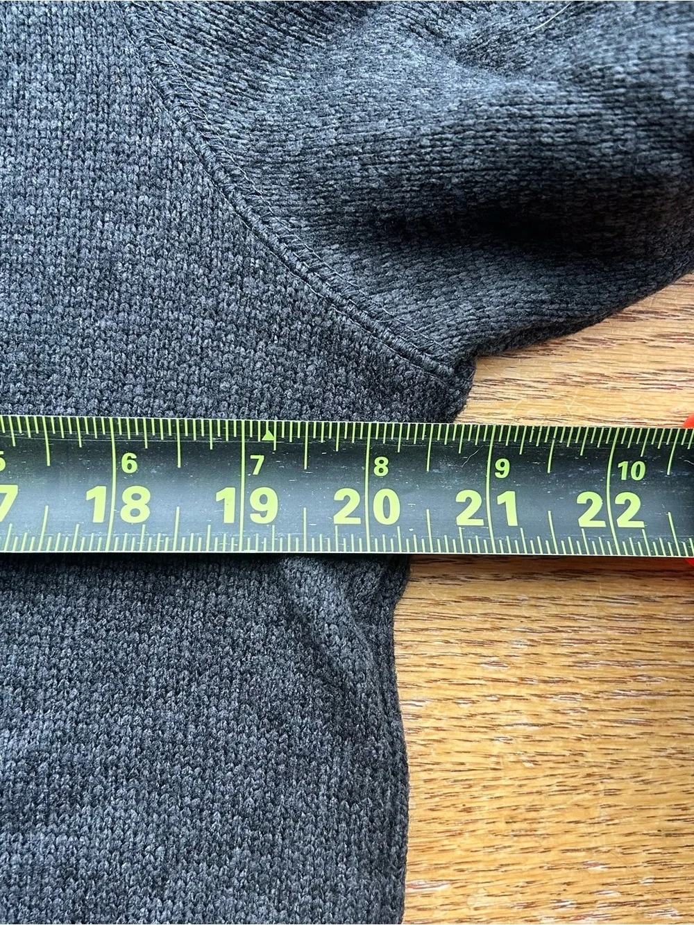 Element Men’s Dark Charcoal Pullover Crewneck Henley Sweater Sz S